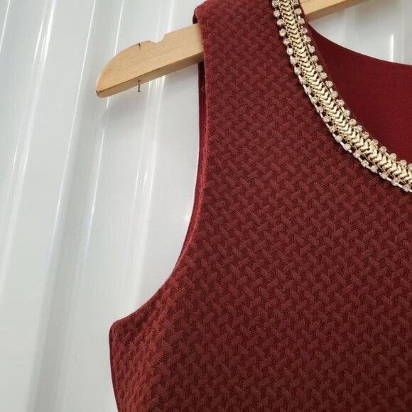 Valleygirl | Maroon Pointe Dress - Picture 5 of 8